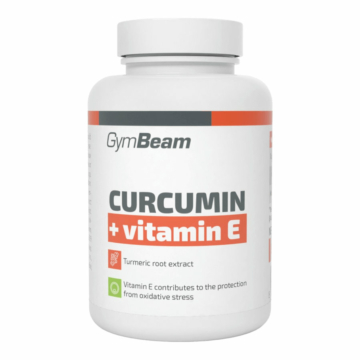 Kurkumin + E-vitamin - 90 tabletta - GymBeam