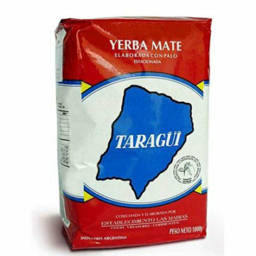 Mate tea Taragui Elaborada Con palo, 500g